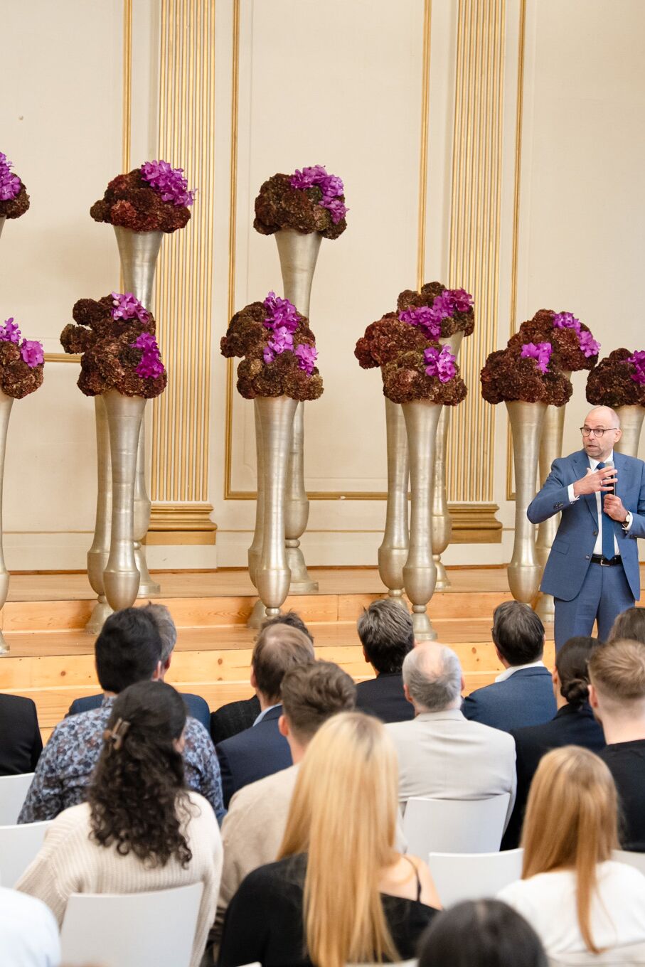 Impressionen der feierlichen Begrüßung unserer Erstsemesterstudierenden
