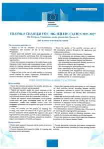 Erasmus Charta für die Hochschulbildung (ECHE)