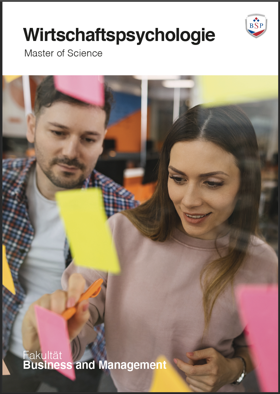 Cover BSP Flyer Wirtschaftspsychologie M.Sc.