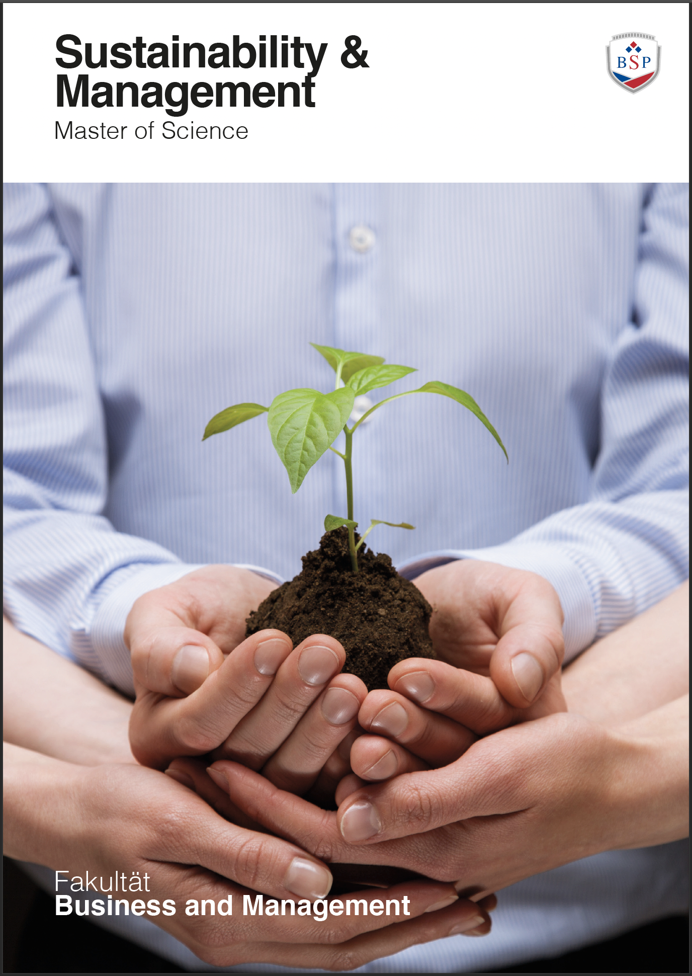 Cover BSP Flyer Sustainability and Management M.Sc.