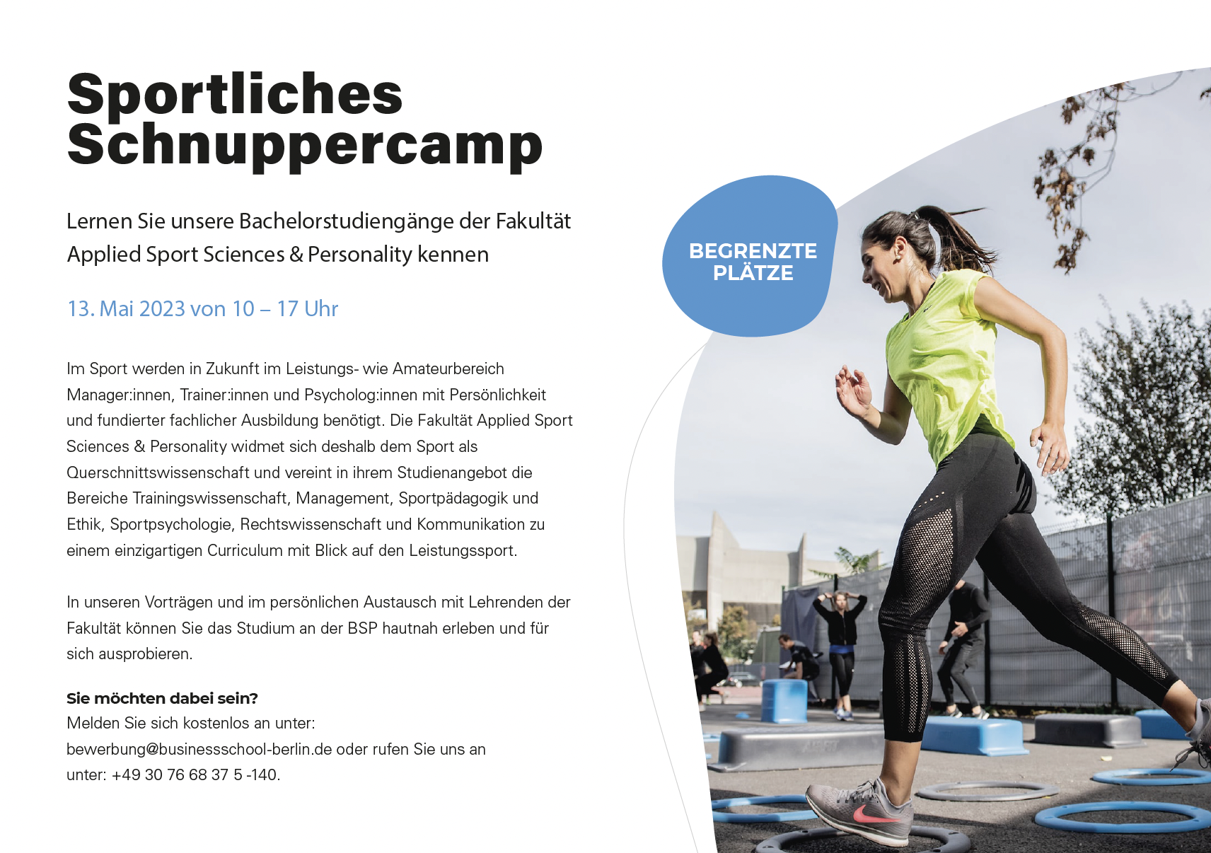 Flyer BSP Sport Schnuppercamp