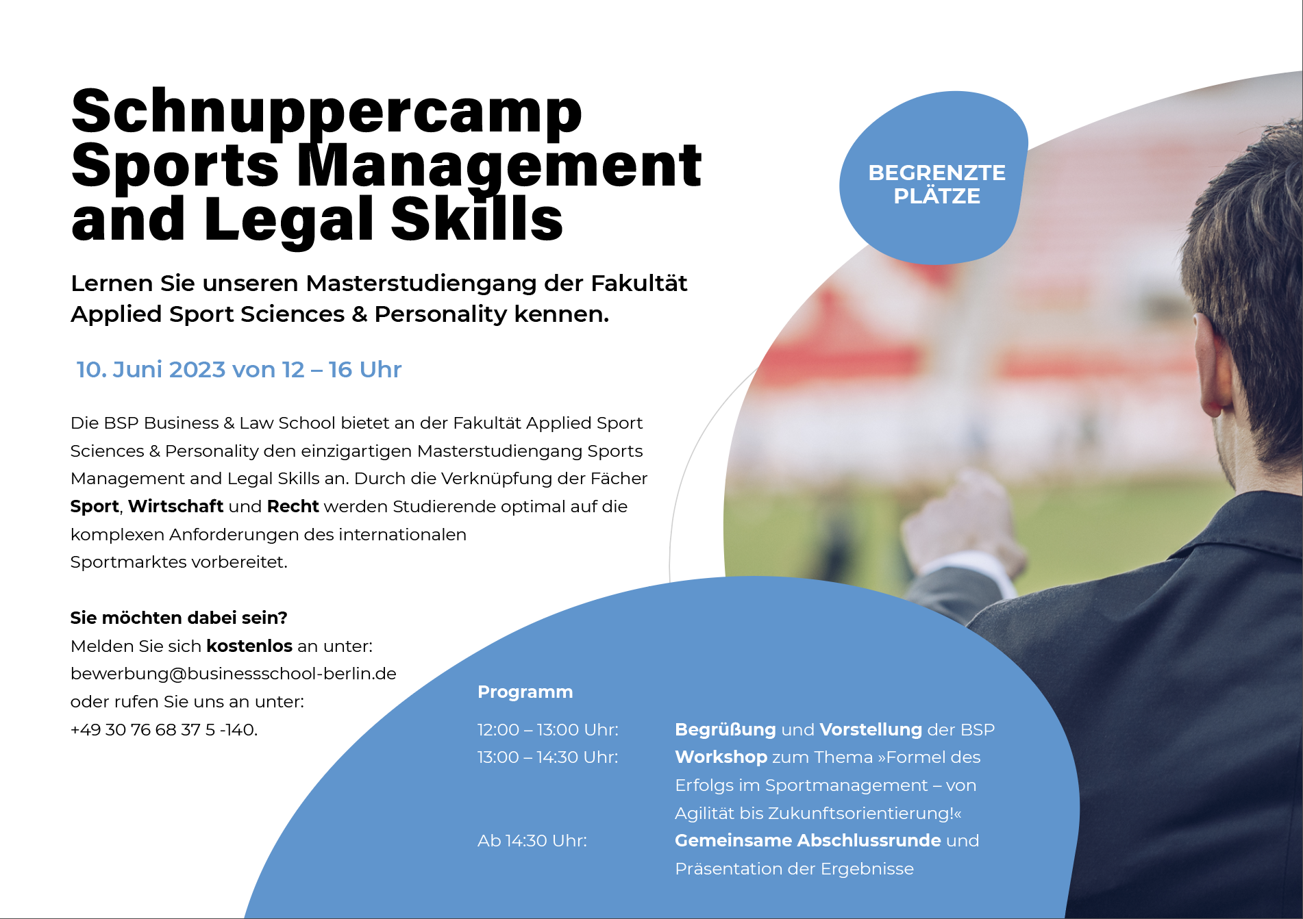 Programm Sportliches Schnuppercamp