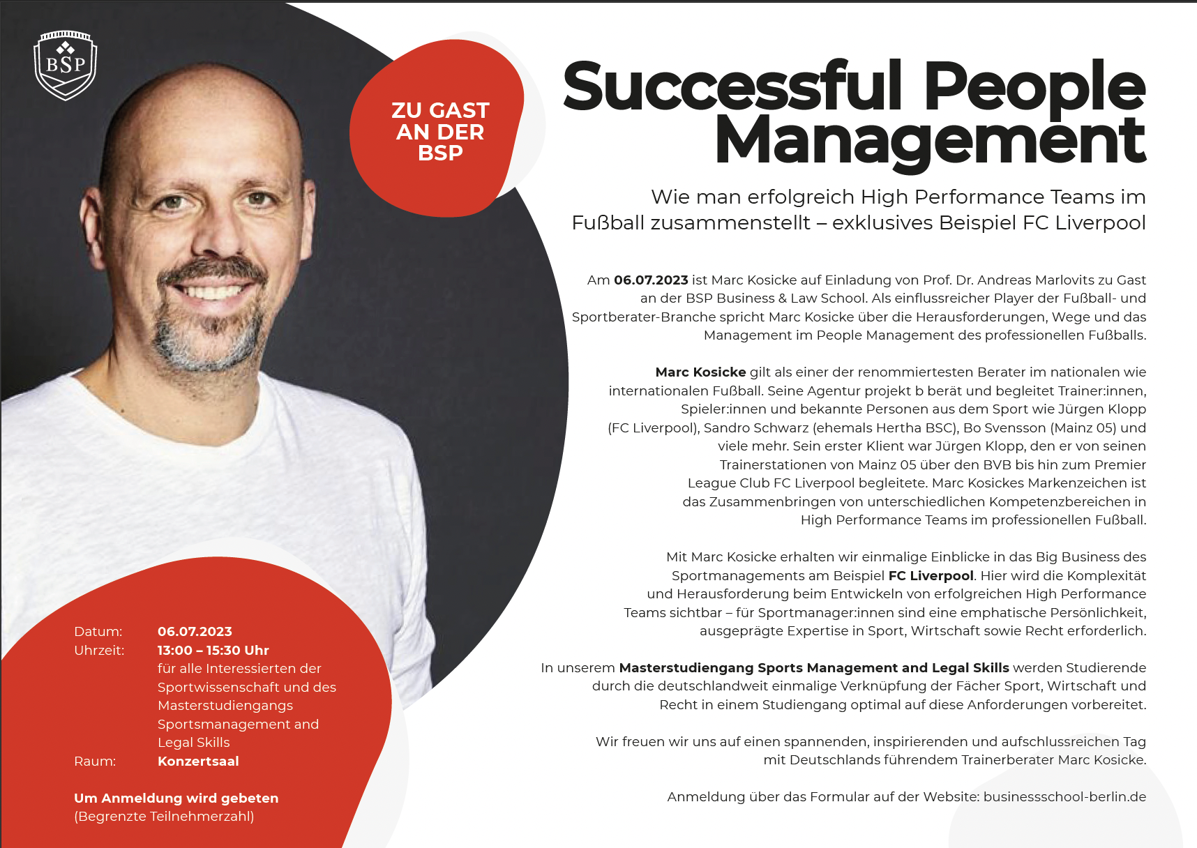 Flyer BSP Successful People  Management