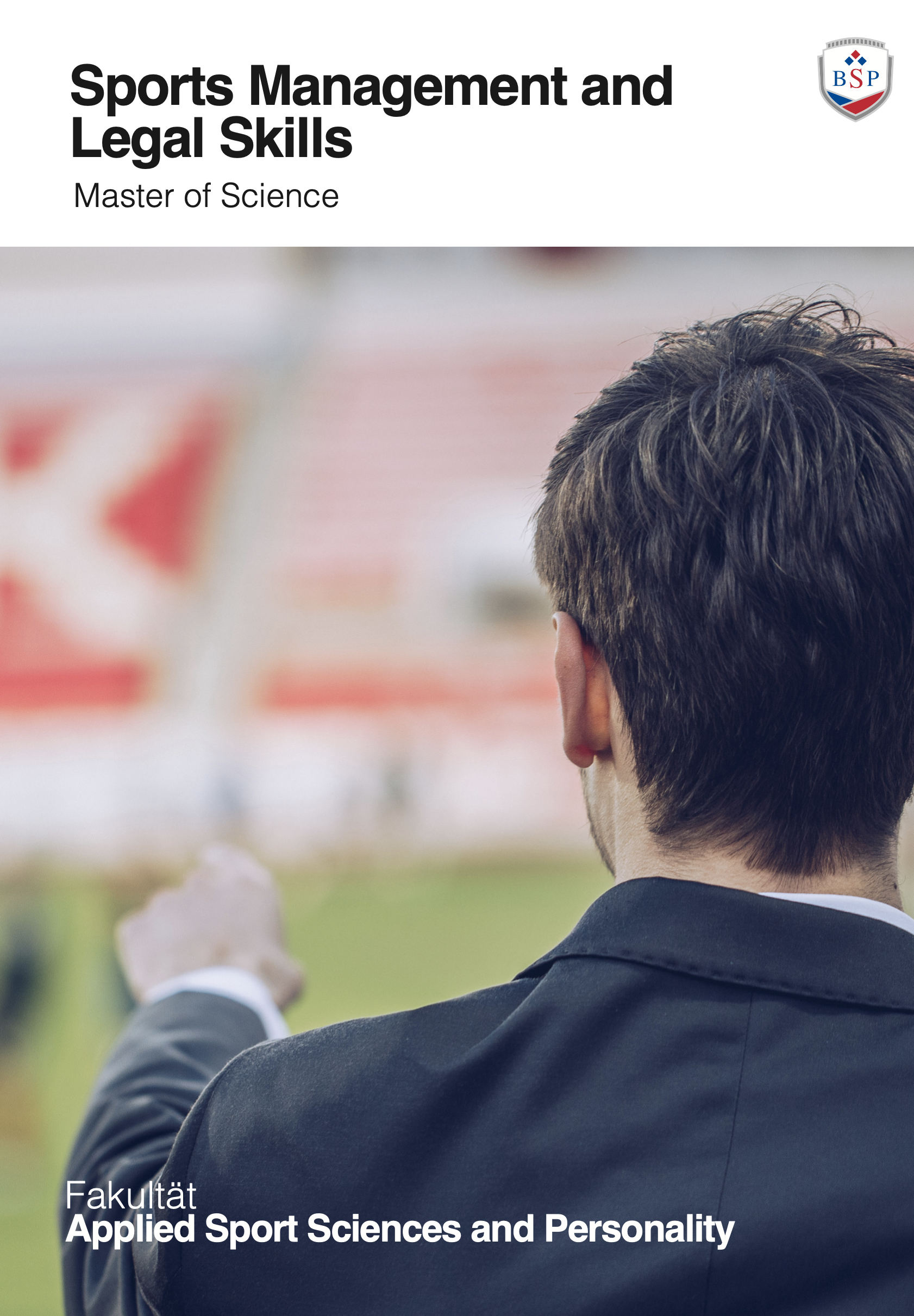 Cover BSP Flyer Sports Management and Legal Skills (M.Sc.)