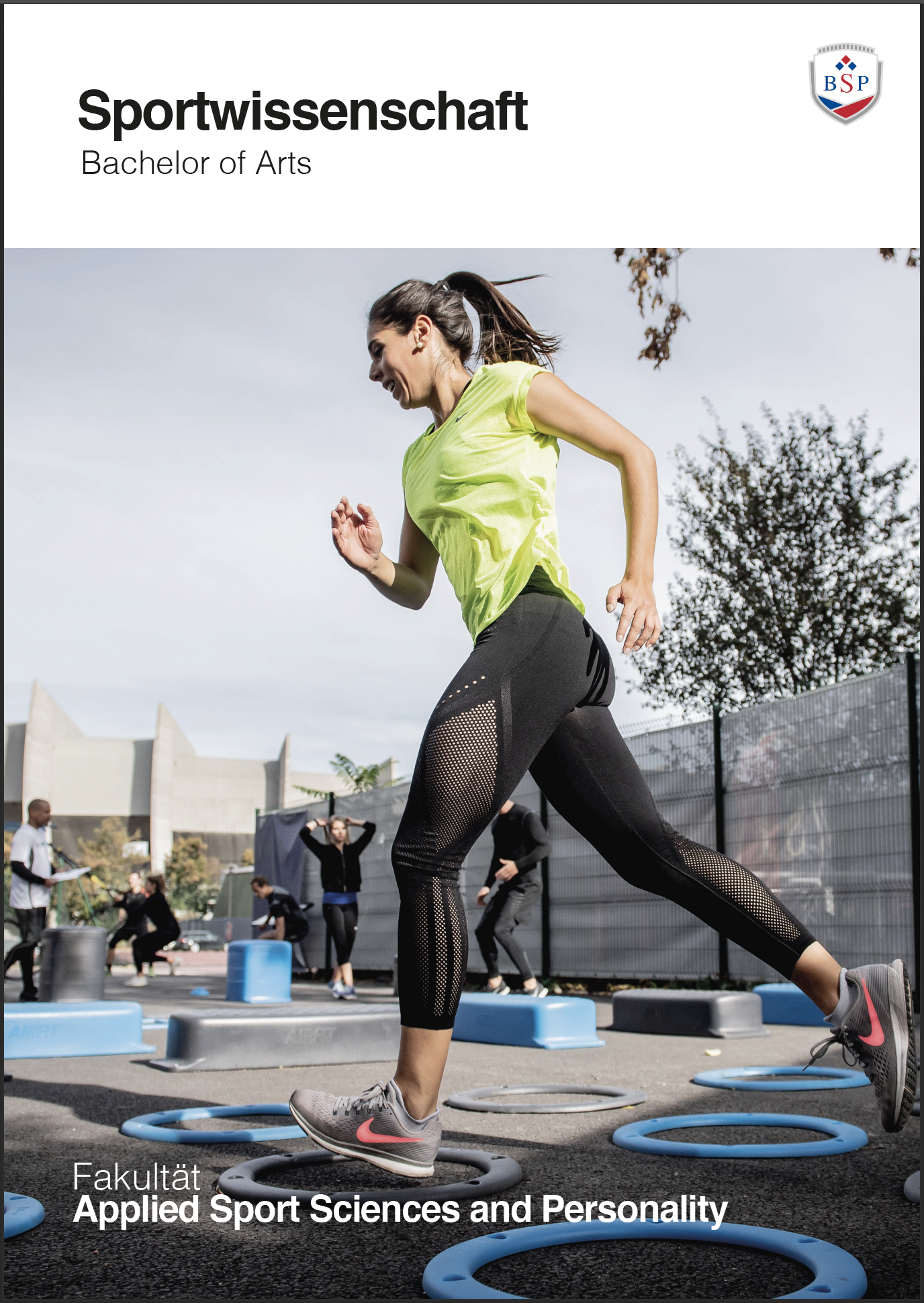 Cover BSP Flyer Sportwissenschaft