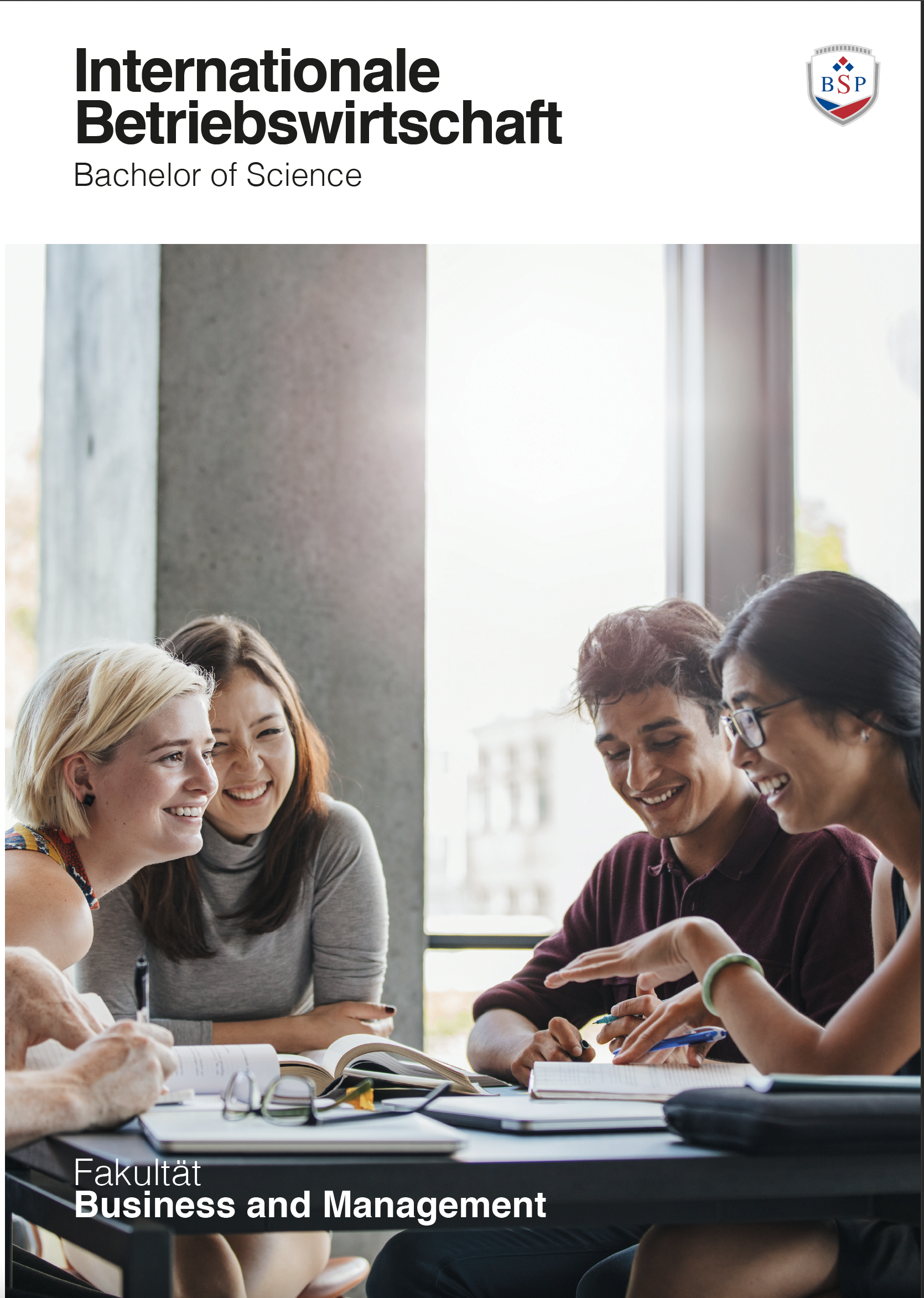 Internationales Management Studium Flyer