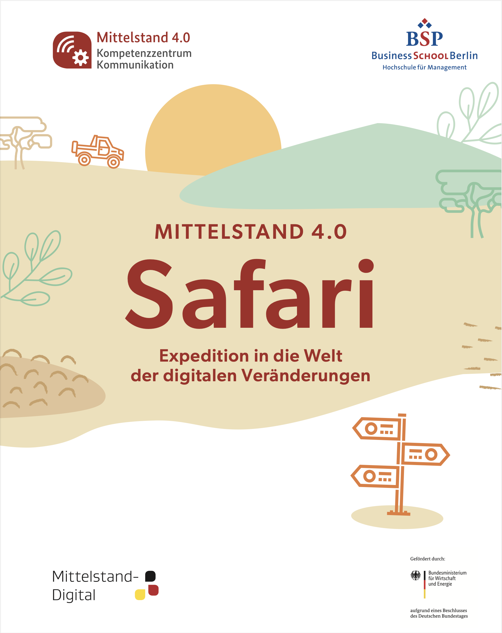 Publikation Mittelstadt 4.0 - Safari Expedition in die Welt der digitalen Veränderungen (2019)
