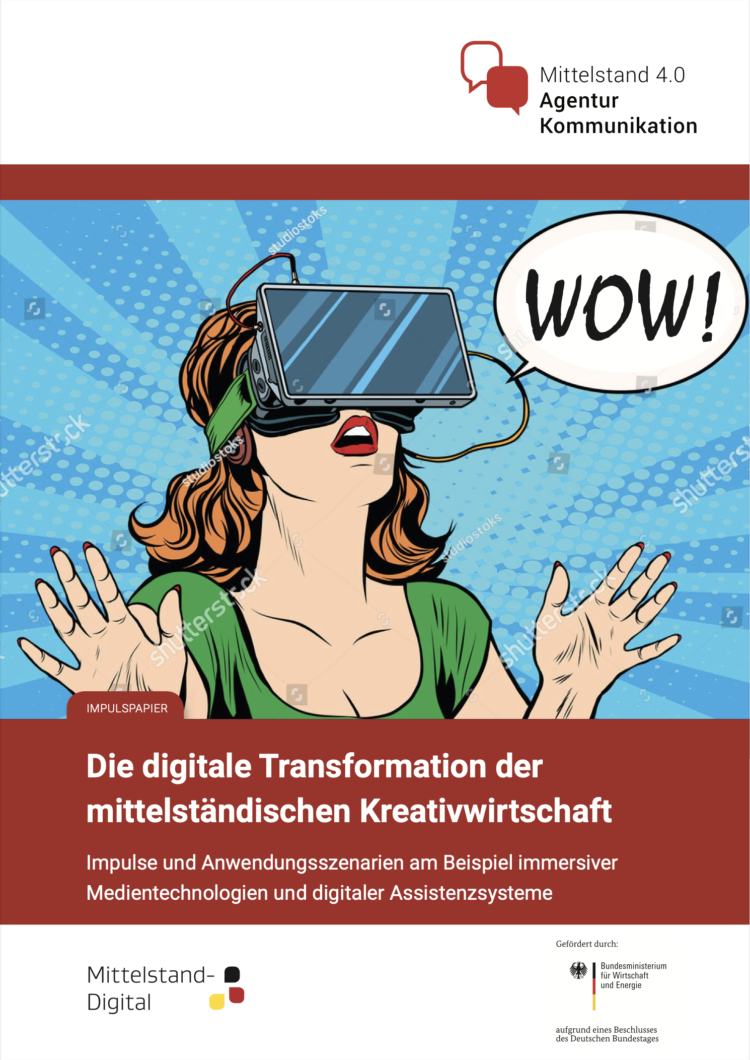 Publikation Die digitale Transformation der mittelständischen Kreativwirtschaft (2018)