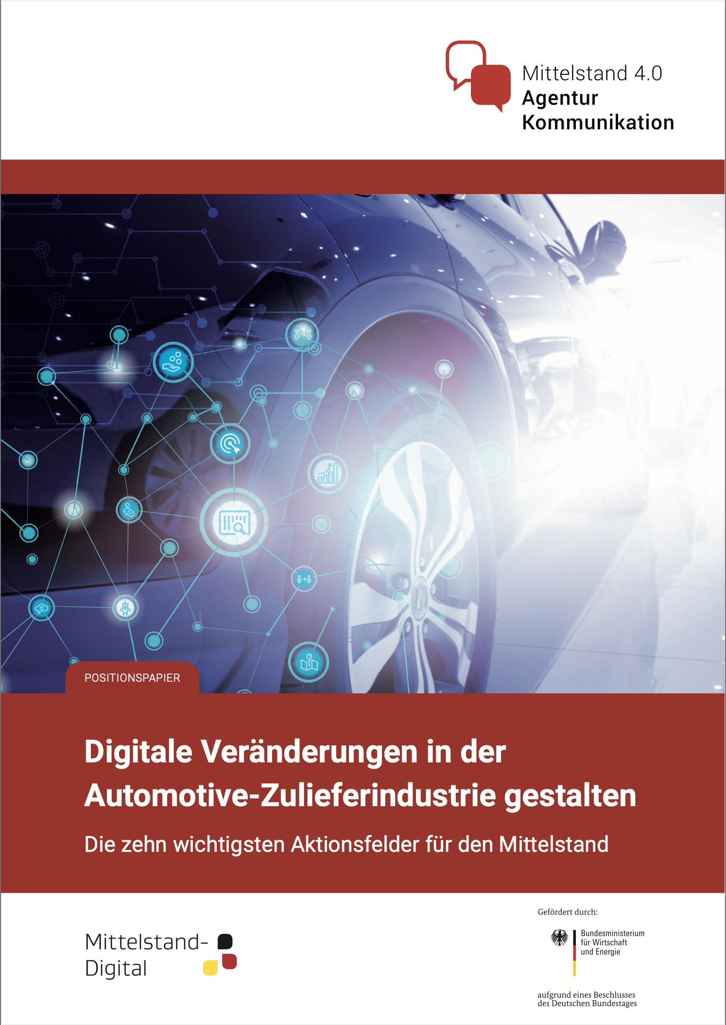 Publikation Digitale Veränderungen in der Automotive-Zulieferindustrie gestalten (2018)