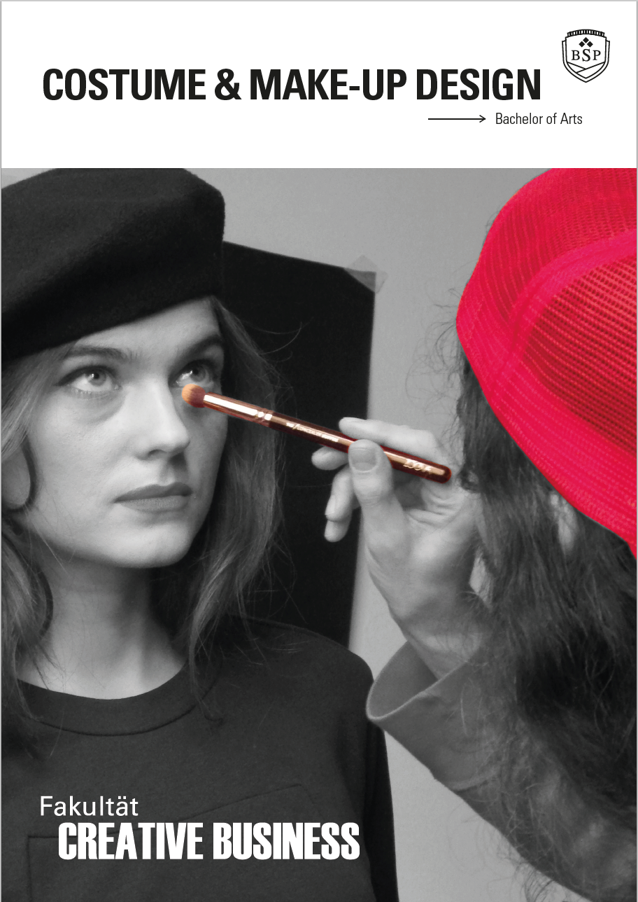 Cover BSP Flyer Costume and Make-up Design B.A.