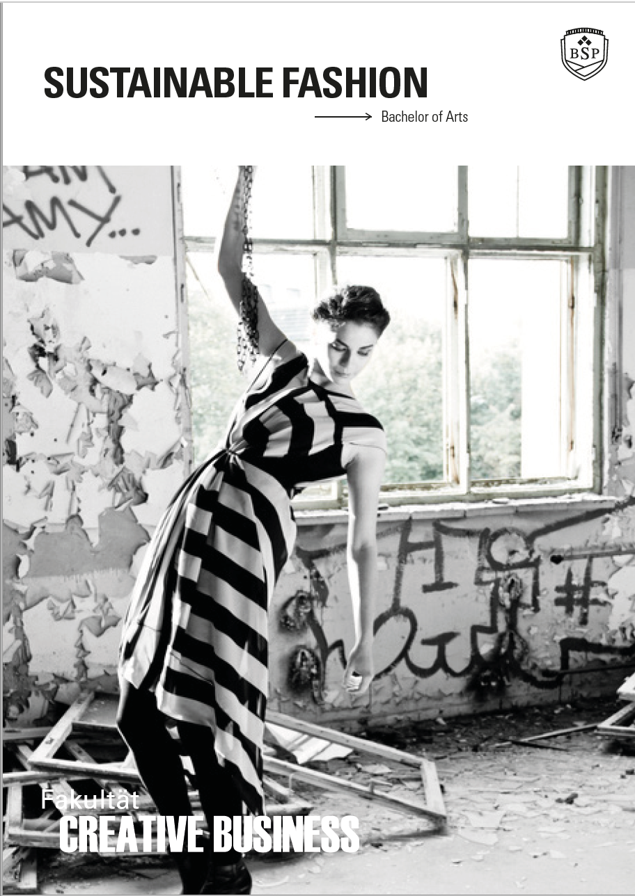 Cover BSP Flyer Sustainable Fashion B.A.