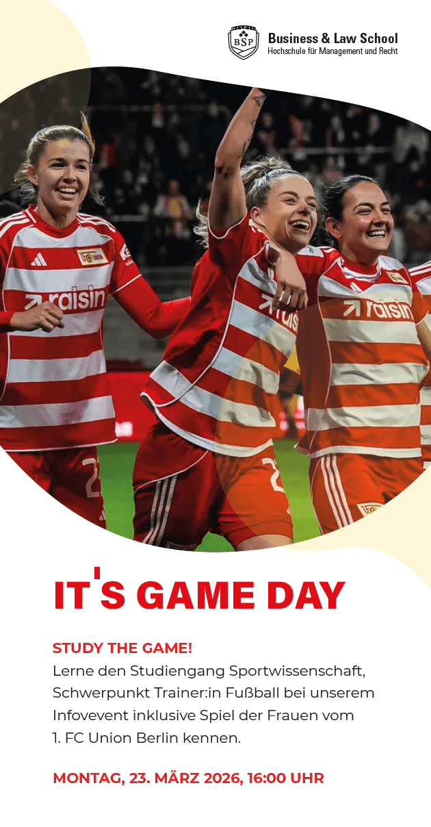 Flyer BSP 1. FC Union Berlin Infoveranstaltung