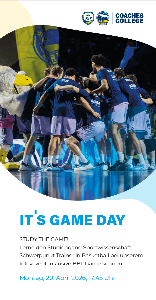 Flyer BSP ALBA BERLIN Infoveranstaltung